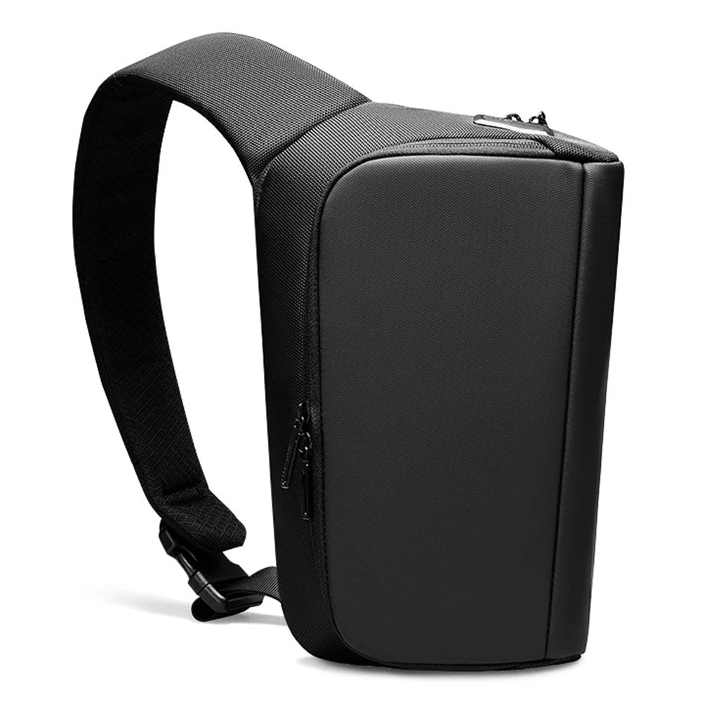 MARK RYDEN MR8893 Stylish Men Single Shoulder Chest Bag Casual Oxford Cloth Water-resistant Crossbody Bag - 7