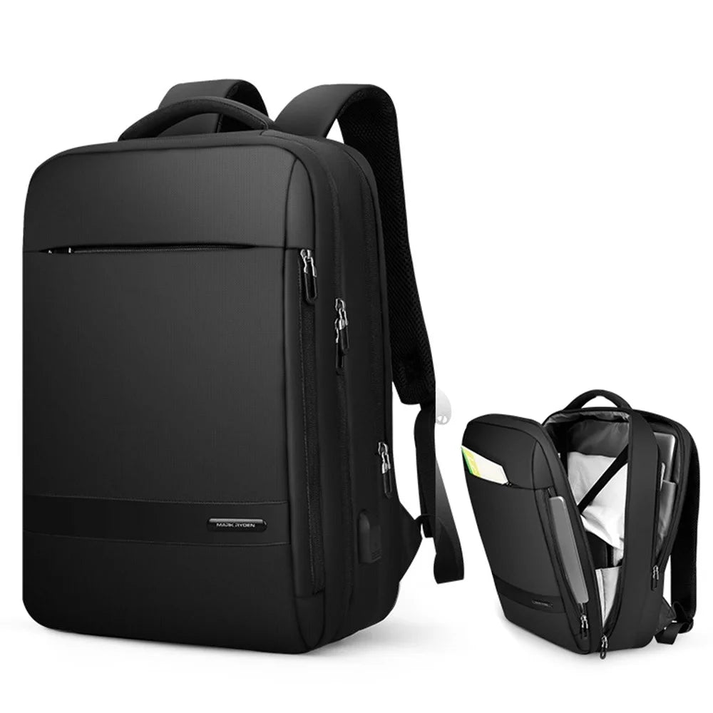 MARK RYDEN MR9668 15.6inch Laptop Backpack Business Men Anti-theft Shoulder Bag with External USB Port, Upgrade Version - 1