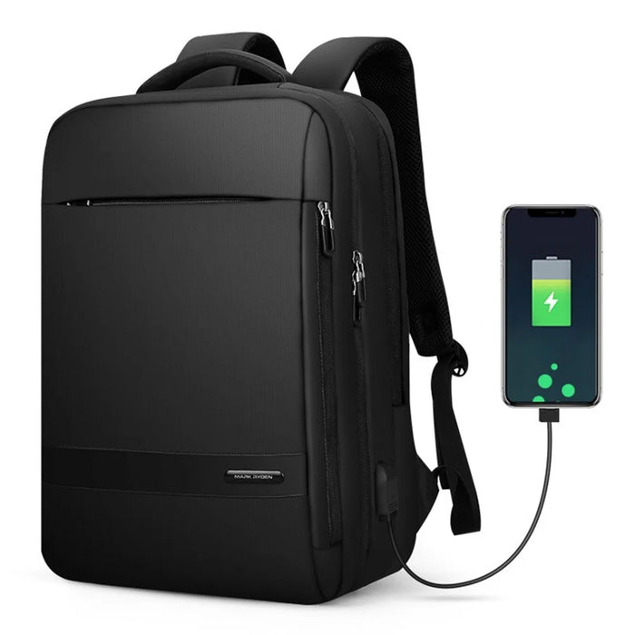 MARK RYDEN MR9668 15.6inch Laptop Backpack Business Men Anti-theft Shoulder Bag with External USB Port, Upgrade Version - 3