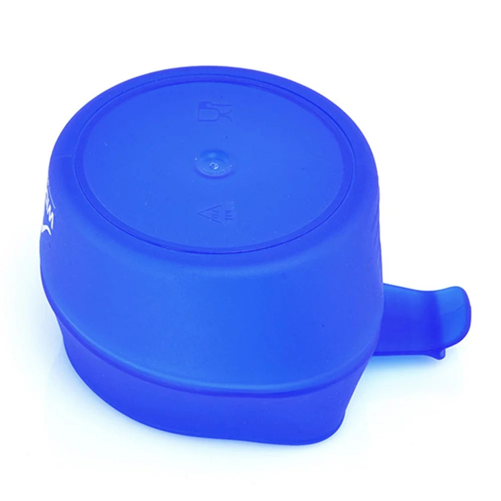 WIDESEA WSCP-250ML Outdoor Travel Camping Picnic Water Cup 250ML TPE Coffee Tea Mug Foldable Cup (BPA Free, No FDA Certification) - 5