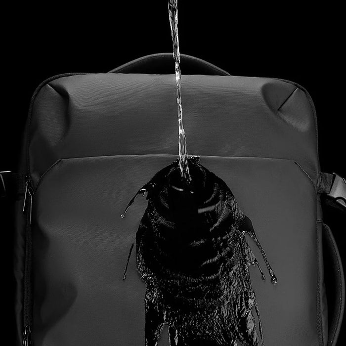 MARK RYDEN MR-9711 Stylish Men Oxford Cloth Backpack Anti-splash Travel Business Laptop Bag Daypack - 5
