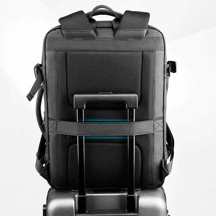MARK RYDEN MR-9711 Stylish Men Oxford Cloth Backpack Anti-splash Travel Business Laptop Bag Daypack - 6
