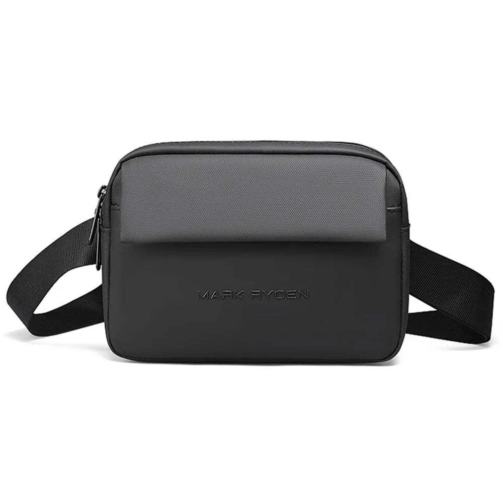 MARK RYDEN MR-8028 Stylish Mini Crossbody Bag Men Casual Oxford Cloth Zipper Chest Bag - 1