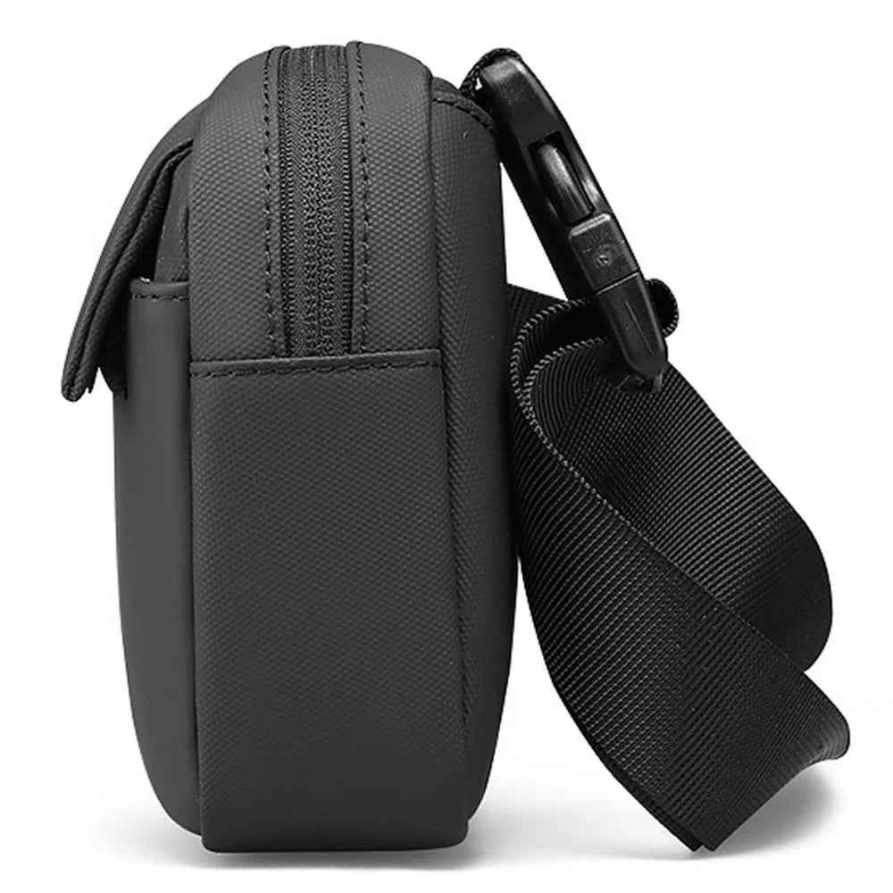 MARK RYDEN MR-8028 Stylish Mini Crossbody Bag Men Casual Oxford Cloth Zipper Chest Bag - 3