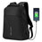 MARK RYDEN MR-9068 Password Lock Shoulder Bag with Poncho and External Charging Port Men Anti-theft Backpack - 1