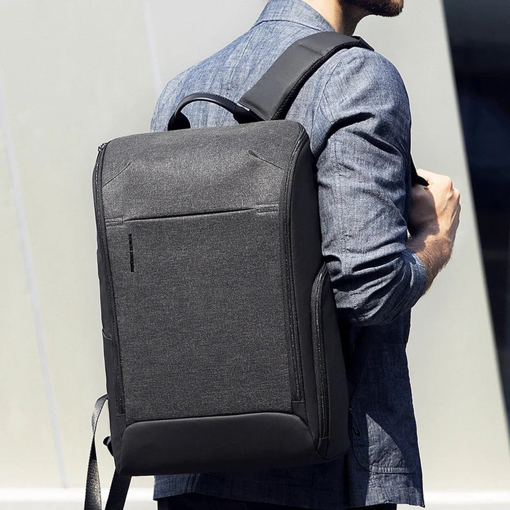 MARK RYDEN MR9201 RFID Blocking Anti-theft Backpack 15.6inch Waterproof Laptop Backpack USB Charging Shoulder Bag - 3