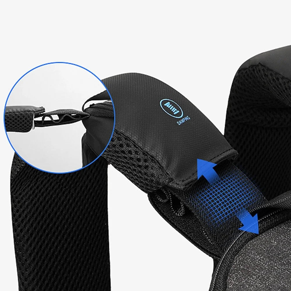 MARK RYDEN MR9201 RFID Blocking Anti-theft Backpack 15.6inch Waterproof Laptop Backpack USB Charging Shoulder Bag - 5