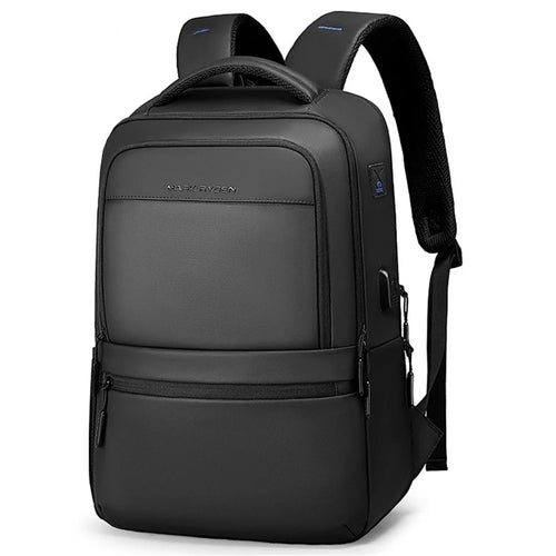 MARK RYDEN MR9103 Business Travel Oxford Cloth Men Backpack Anti-splash 15.6-inch Laptop Dual Shoulder Bag with USB Port - 1