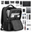 MARK RYDEN MR9103 Business Travel Oxford Cloth Men Backpack Anti-splash 15.6-inch Laptop Dual Shoulder Bag with USB Port - 7