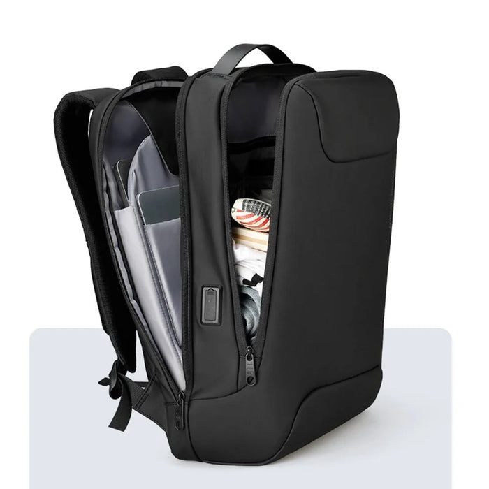 MARK RYDEN MR9000 Password Lock Anti-Theft Men Business Travel Backpack Oxford Cloth Laptop Daypack with Charging Interface - 2