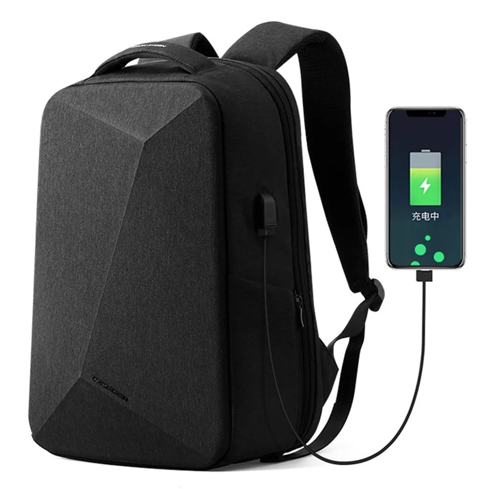 MARK RYDEN MR9405 Anti-theft Password Lock Casual Men Nylon Backpack Anti-splash Laptop Dual Shoulder Bag with USB Port - 1