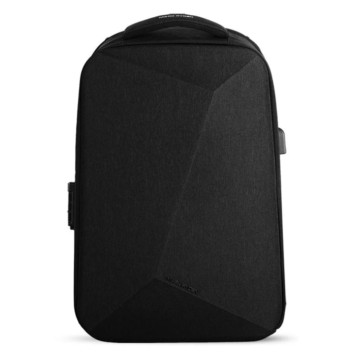 MARK RYDEN MR9405 Anti-theft Password Lock Casual Men Nylon Backpack Anti-splash Laptop Dual Shoulder Bag with USB Port - 2