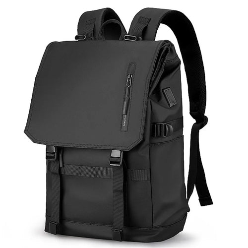 MARK RYDEN MR5748SJ Expandable Backpack RFID Blocking 15.6inch Laptop Shoulder Bag with Dual Charging Ports and Compass - 1