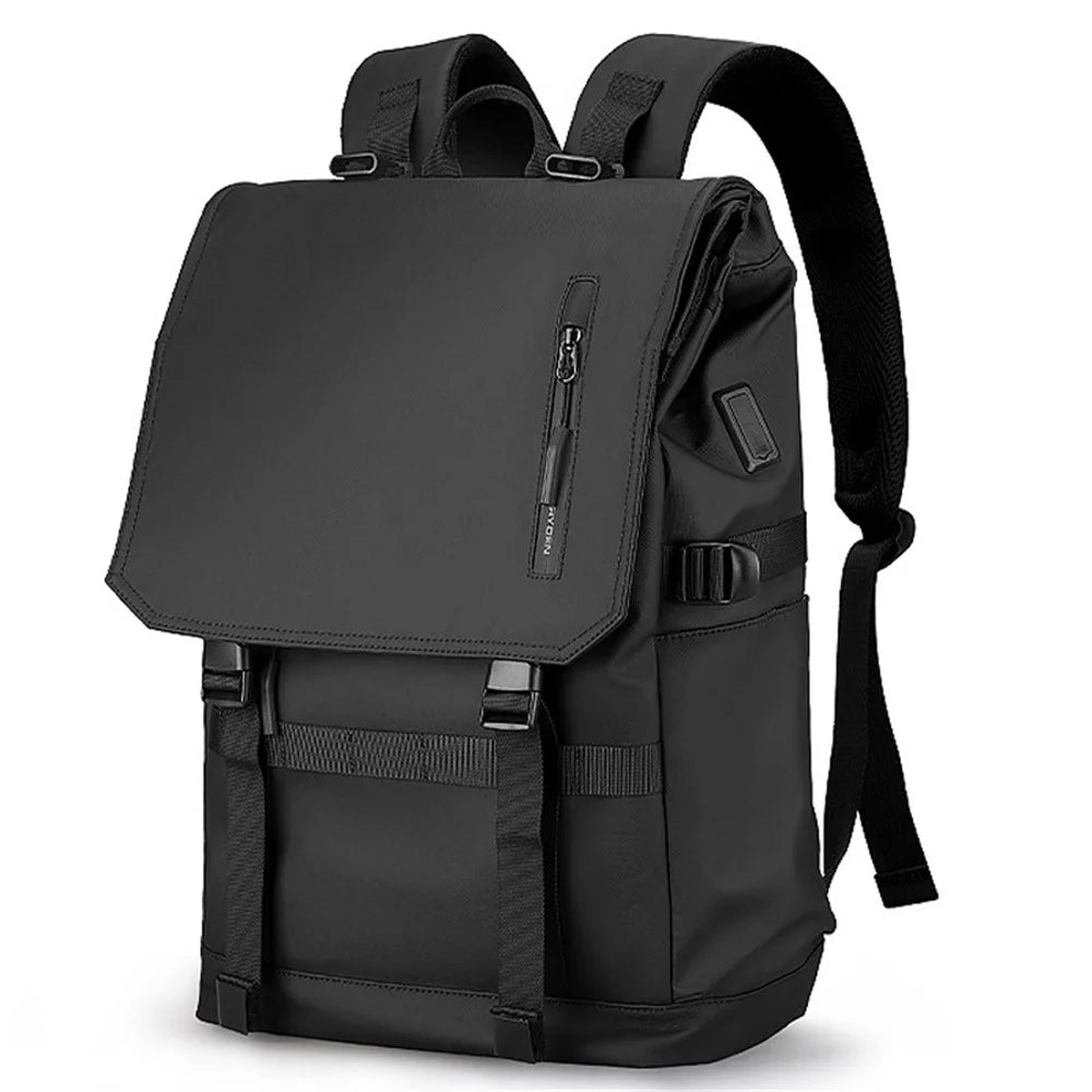 MARK RYDEN MR5748SJ Expandable Backpack RFID Blocking 15.6inch Laptop Shoulder Bag with Dual Charging Ports and Compass - 1