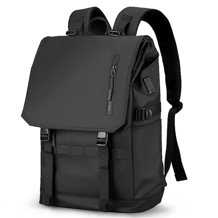 MARK RYDEN MR5748SJ Expandable Backpack RFID Blocking 15.6inch Laptop Shoulder Bag with Dual Charging Ports and Compass - 1