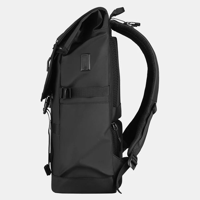 MARK RYDEN MR5748SJ Expandable Backpack RFID Blocking 15.6inch Laptop Shoulder Bag with Dual Charging Ports and Compass - 3