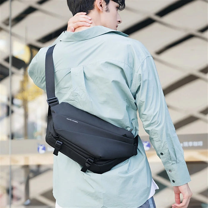 MARK RYDEN MR-6108 Stylish Sport Men Single Shoulder Chest Bag Waterproof Casual Crossbody Bag - 7