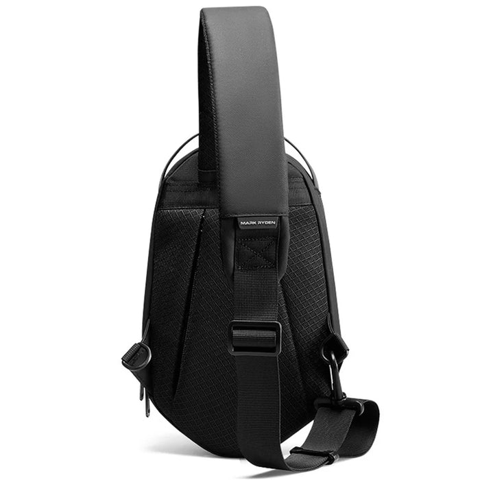 MARK RYDEN MR7507 Portable Chest Pack Shoulder Bag for Men Casual Fashion Crossbody Bag with USB Port - 3