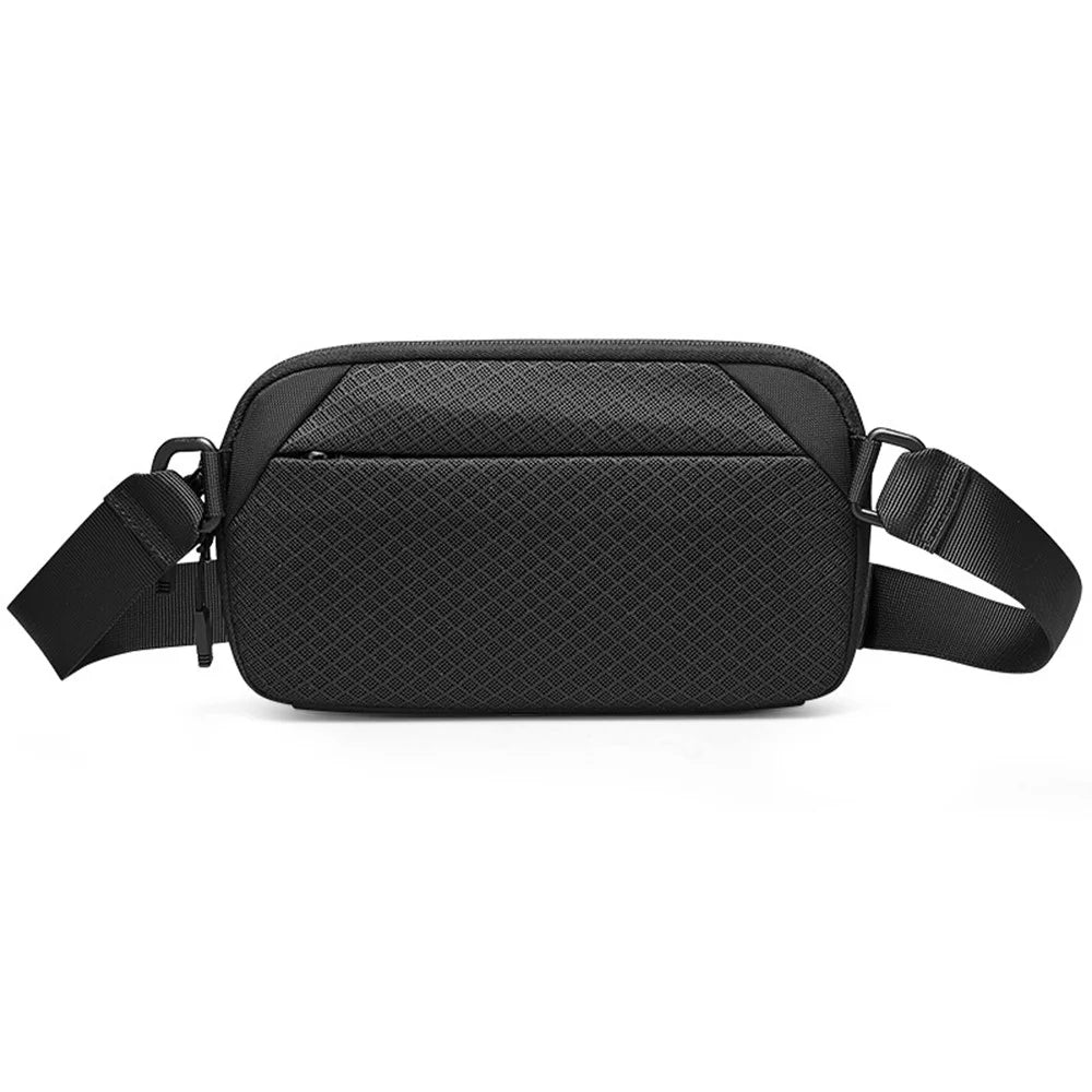 MARK RYDEN MR8712 Stylish Men Oxford Cloth Single Shoulder Chest Bag Lightweight Student Casual Crossbody Bag - 7