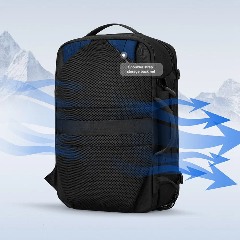 MARK RYDEN MR1930 Upgraded Expandable Man's Backpack Large Daypack Casual Travel Shoulders Bag - 4