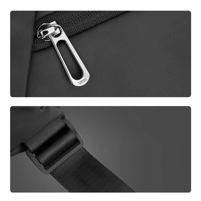 MARK RYDEN MR1016 Insert Buckles Crossbody Shoulder Bag Men Waterproof Chest Bag - 5