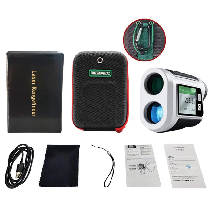 ARTBULL NP600 Golf Laser Rangefinder IP54 Waterproof Golf Range Finder with Touch Screen/6X Lens Support Speed Measurement - 7