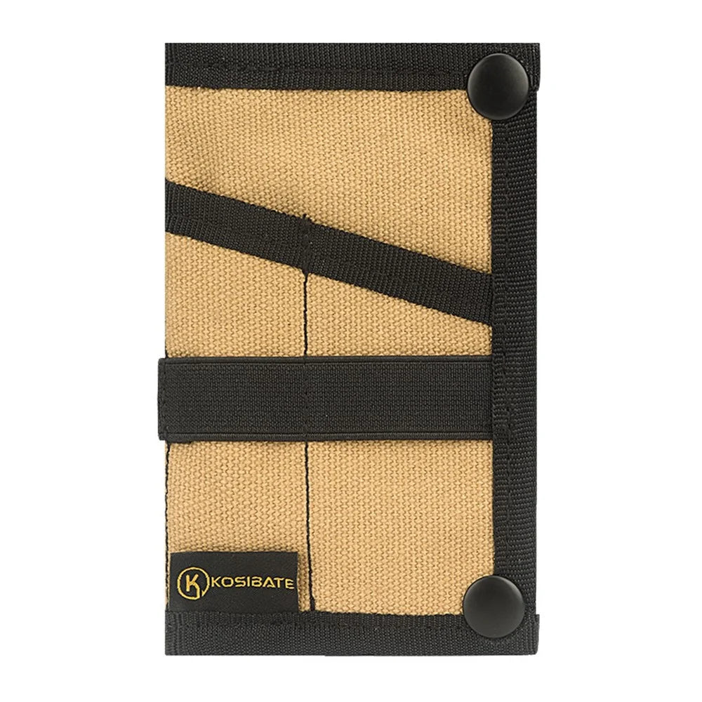 KOSIBATE H255 Tactical EDC Tool Storage Bag Wallet Molle Bag Outdoor Multifunction Military Tool Storage Pouch - Khaki - 1