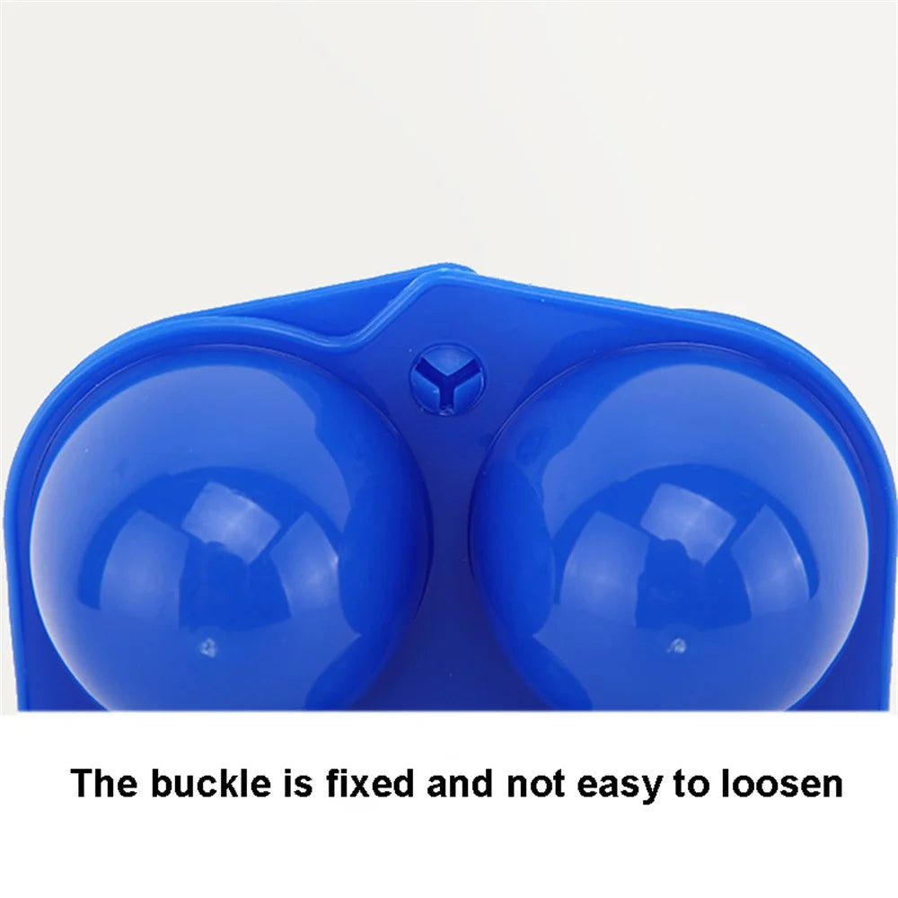 4 Grids Egg Storage Box Portable Egg Holder Container for Outdoor Camping Picnic Eggs Case Kitchen Organizer (BPA Free, No FDA Certificate) - Blue - 2