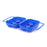 Outdoor Camping Picnic Eggs Case 6 Grids Egg Storage Box Portable Egg Holder Container Kitchen Organizer (BPA Free, No FDA Certificate) - Blue - 1