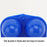 Outdoor Camping Picnic Eggs Case 6 Grids Egg Storage Box Portable Egg Holder Container Kitchen Organizer (BPA Free, No FDA Certificate) - Blue - 4