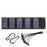 Monocrystalline Foldable Solar Panel Portable Outdoor Power Generator with Carabiner and Cable - 3