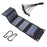 Monocrystalline Foldable Solar Panel Portable Outdoor Power Generator with Carabiner and Cable - 5