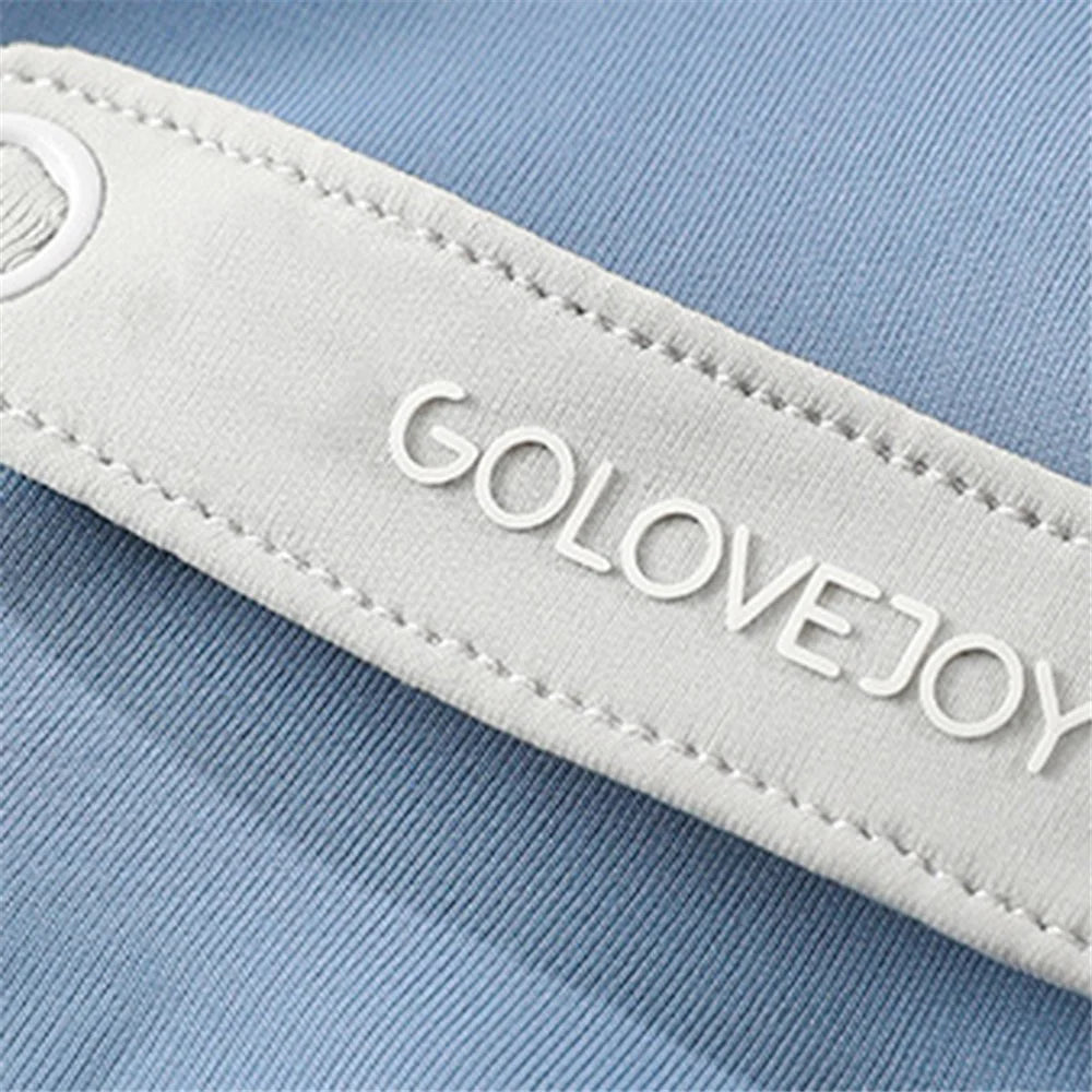 GOLOVEJOY XG58 1 Pair Women UV Protection Ice Silk Gloves Flip Fingertips Anti-skid Summer Cycling Gloves - Grey - 5