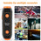 Safety Whistle Lantern Referees Electronic Whistle SOS Light Flashlight Emergency Camping Lamp Instructors Whistle - Orange - 6