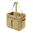 Outdoor Camping Travel Tools Storage Large Capacity Bag Folding Firewood Handbag Picnic Barbecue Cutlery Organizer - Khaki - 1
