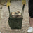 Outdoor Camping Travel Tools Storage Large Capacity Bag Folding Firewood Handbag Picnic Barbecue Cutlery Organizer - Khaki - 6