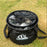 CLS 4Pcs Outdoor Drain Basket Set with Side Mesh Bag + 220ml Bottle Portable Folding Bucket - 3