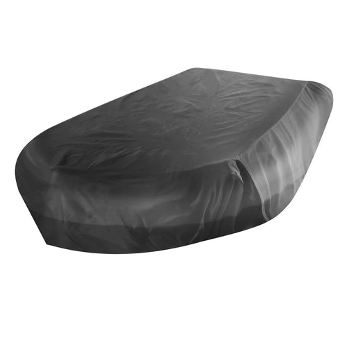 230x165x46cm V Shape Waterproof Marine Boat Cover 210D Oxford Cloth Inflatable Boat Cover - Black - 1