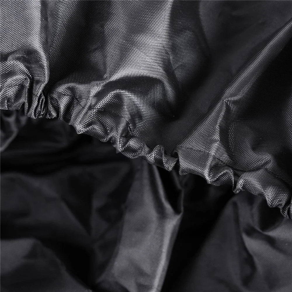 230x165x46cm V Shape Waterproof Marine Boat Cover 210D Oxford Cloth Inflatable Boat Cover - Black - 4
