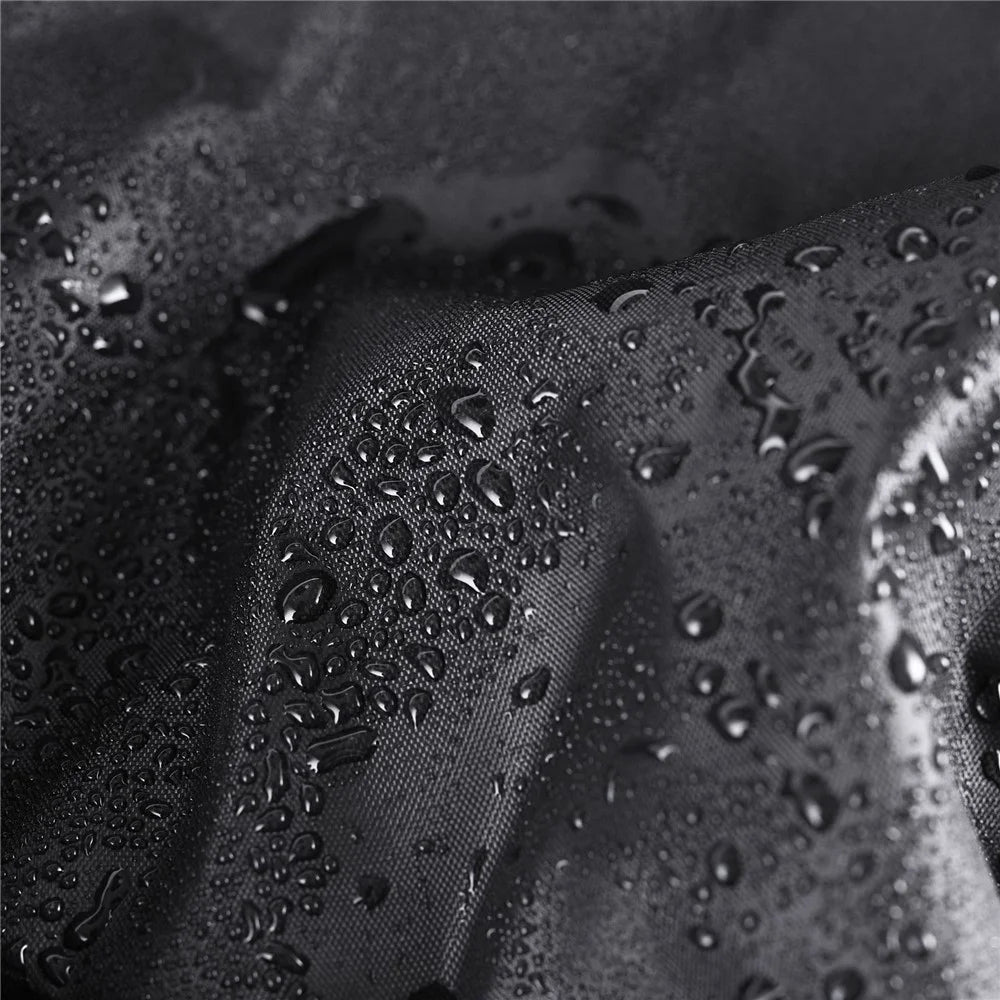 230x165x46cm V Shape Waterproof Marine Boat Cover 210D Oxford Cloth Inflatable Boat Cover - Black - 5
