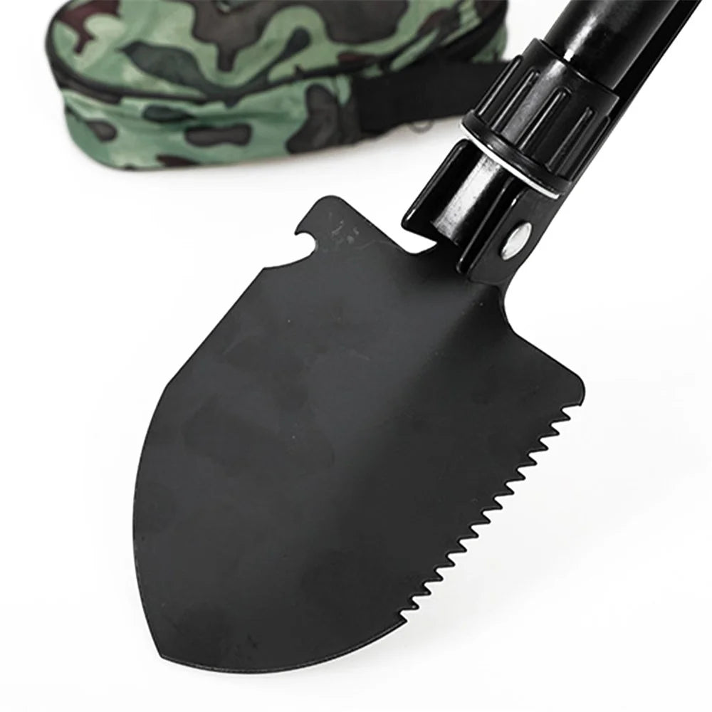 HALIN HL1064 Multifunctional Folding Shovel Portable Spade for Gardening Camping Hiking, Size S - 3