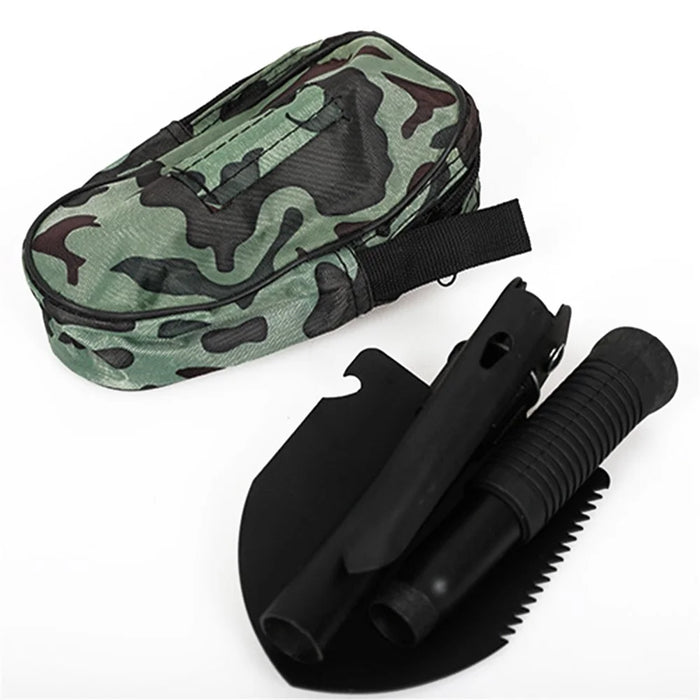 HALIN HL1064 Multifunctional Folding Shovel Portable Spade for Gardening Camping Hiking, Size S - 7