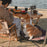 SHINETRIP A404 Elevated Raised Dog Cat Bed Aluminum Alloy Folding Pet Cot Soft Cushion Pet Hammock Bed - Coffee - 5