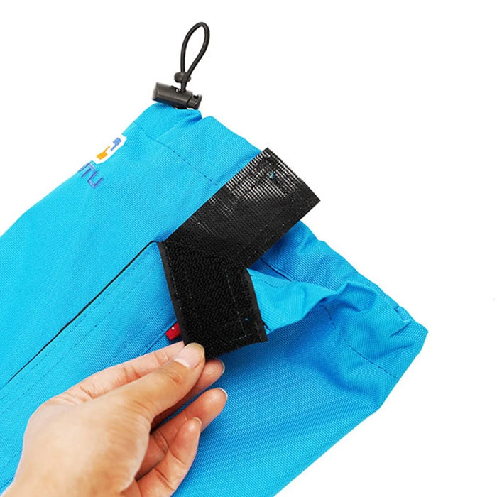 AOTU 1Pair Outdoor Oxford Cloth Waterproof Gaiters Leg Cover Boots Shoe Covers for Hiking Camping Climbing Skiing - Blue - 6