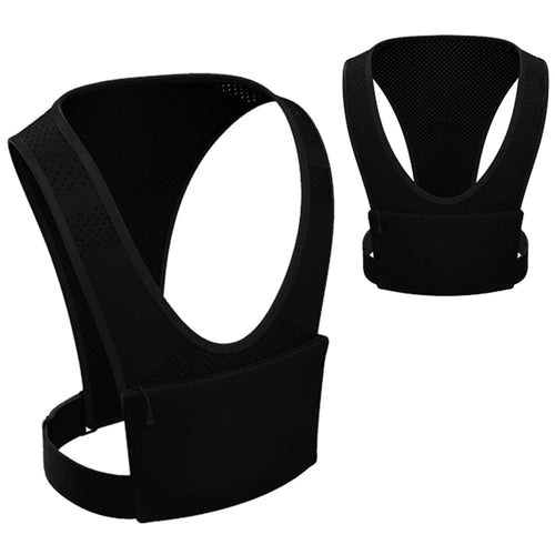 Reflective Vest Cell Phone Pouch Outdoor Sports Mobile Phone Chest Bag for Night Running (Free Size) - 1