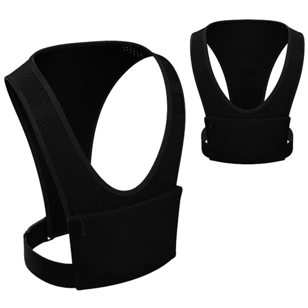 Reflective Vest Cell Phone Pouch Outdoor Sports Mobile Phone Chest Bag for Night Running (Free Size) - 1