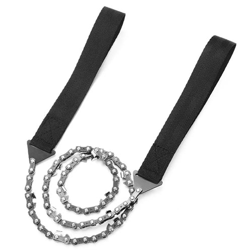 AOTU Portable Outdoor Manganese Steel Chain Saw Camping Hiking 11-Teeth Wire Saw Survival Tool - 1