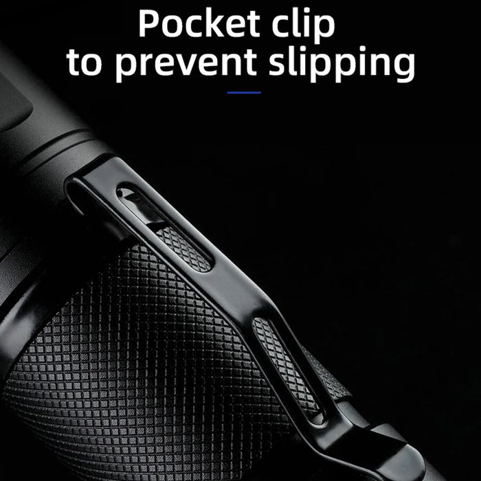 SUPERFIRE X60-T 36W High Brightness Flashlight Zoomable Focus Portable Flashlight with 5200mAh Battery - 7