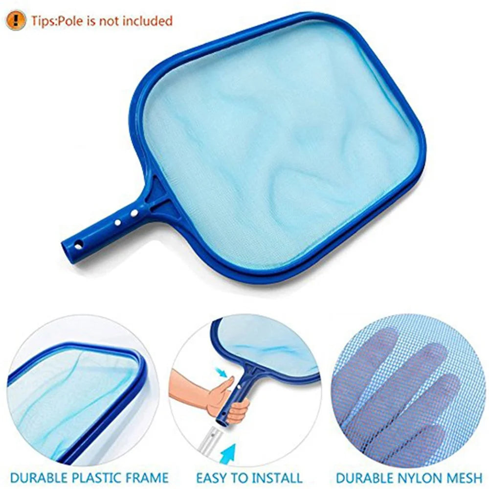 Swimming Pool Leaf Skimmer Net Fine Mesh Polypropylene Filter Debris Cleaning Mesh Net for Pool Pond - 2