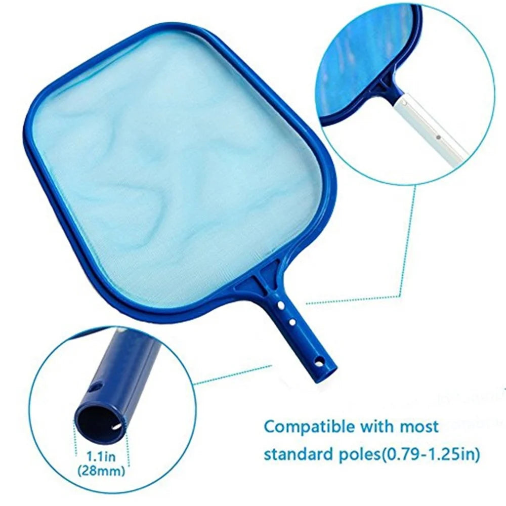 Swimming Pool Leaf Skimmer Net Fine Mesh Polypropylene Filter Debris Cleaning Mesh Net for Pool Pond - 3